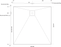 Universal Tile Over Tray - Lipped Rear Waste