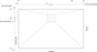 Universal Tile Over Tray - Lipped Rear Waste