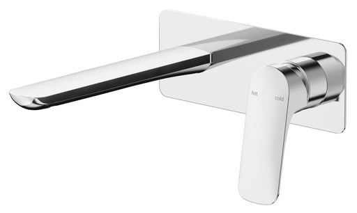 Kaza Wall Basin/Bath Mixer On Plate