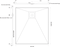 Universal Tile Over Tray - Lipped Rear Waste