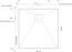 Universal Tile Over Tray - Lipped Rear Waste