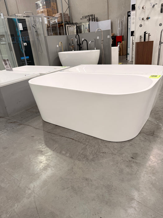MWBT-1700 Harmony 1700mm Back to Wall Bath Matte White - $800
