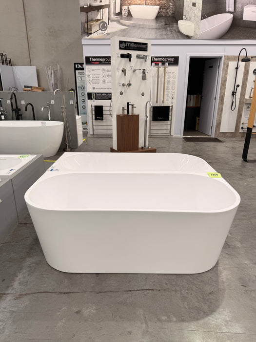 MWBT-1700 Harmony 1700mm Back to Wall Bath Matte White - $800