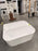 MWBT-1700 Harmony 1700mm Back to Wall Bath Matte White - $800