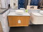 Laguna 900mm American Oak Vanity with Natural Marble Top - $850