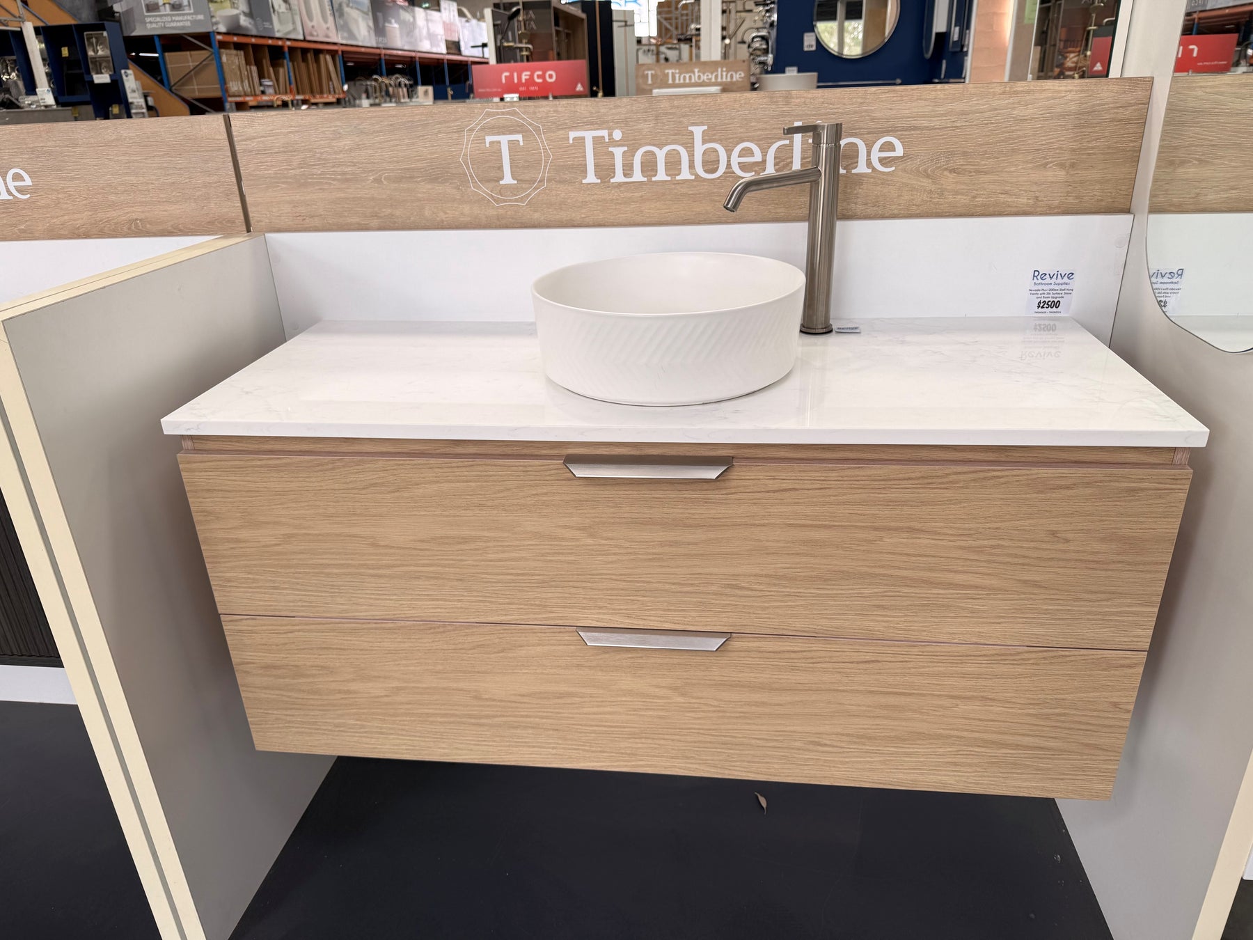 Nevada Plus 1200mm Wall Hung Vanity - $1000