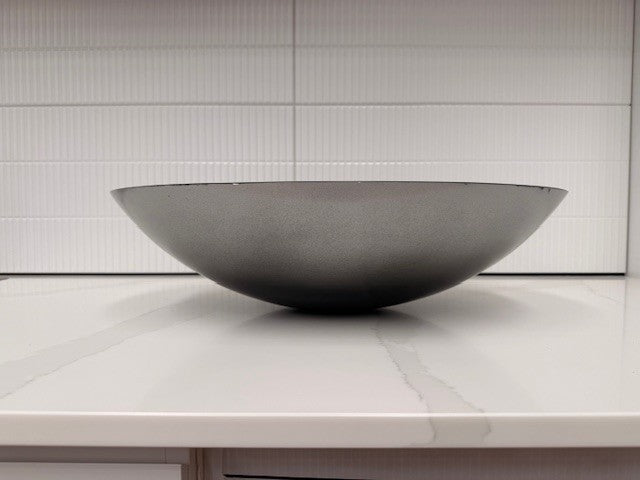 Silver Sunset Oval Basin - $200