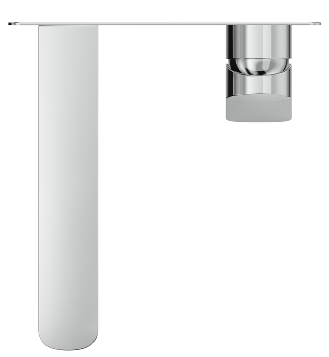 Kaza Wall Basin/Bath Mixer On Plate