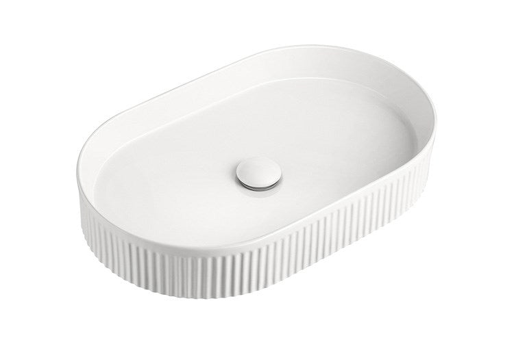 Pill Fluted Above Counter Basin - $150