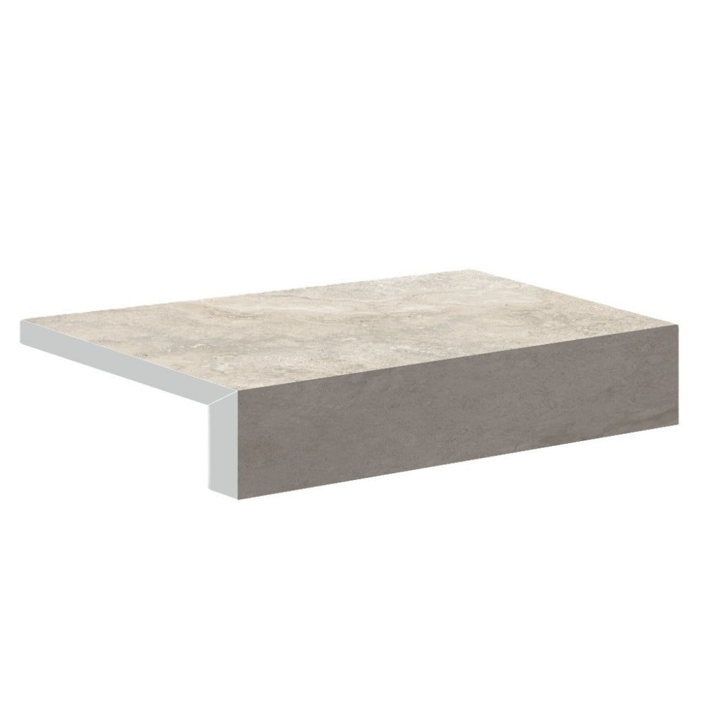 20MM TRAVERPRO CREAM CROSSCUT EX 400X600X80MM DROPFACE PAVER