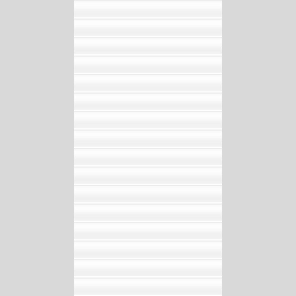 STELLAR WHITE CONCAVE MATT DECOR 300X600MM 7166