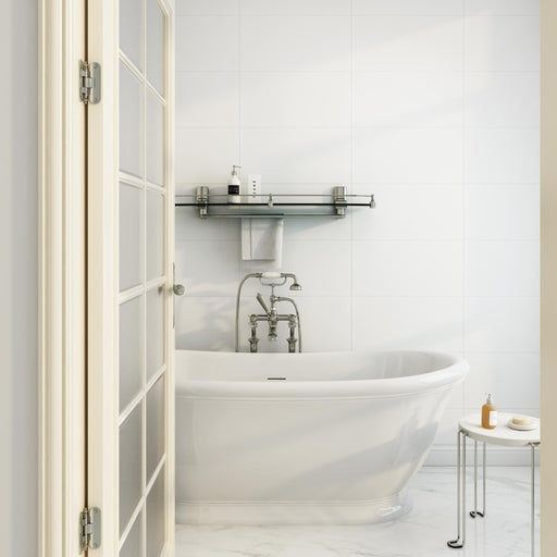 GELATO WAVE MATT WHITE 300X600x10MM GECO1224MW