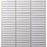 JAPANESE TRACES LINEN WHITE MOSAIC 12X92X8MM ON 284X298MM