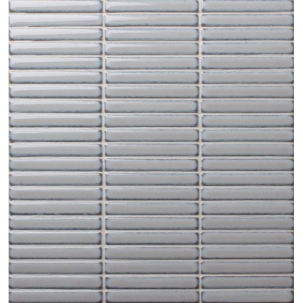 JAPANESE TRACES DOVE GREY MOSAIC 12X92X8MM ON 284X298MM