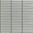 JAPANESE TRACES PLAIN WHITE MATT MOSAIC 12.8X95 ON 292.5X296