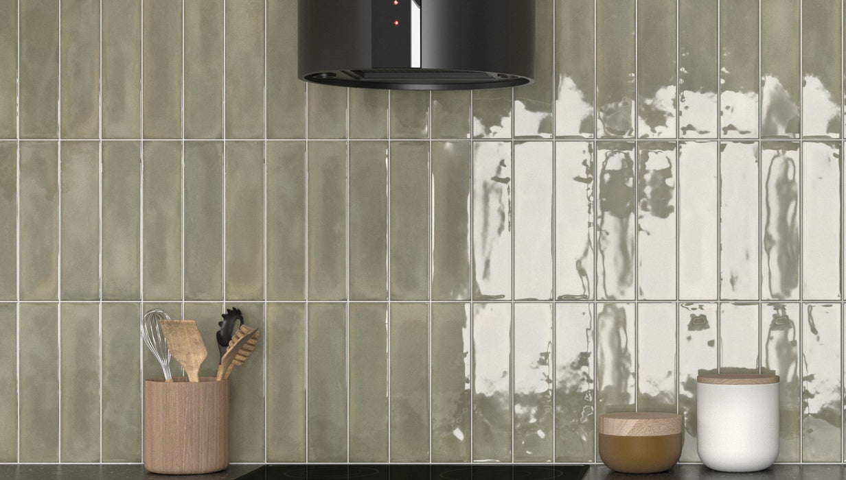 SPLENDOURS SUBWAY GREEN GLOSS 75X300 23966 (EURO)