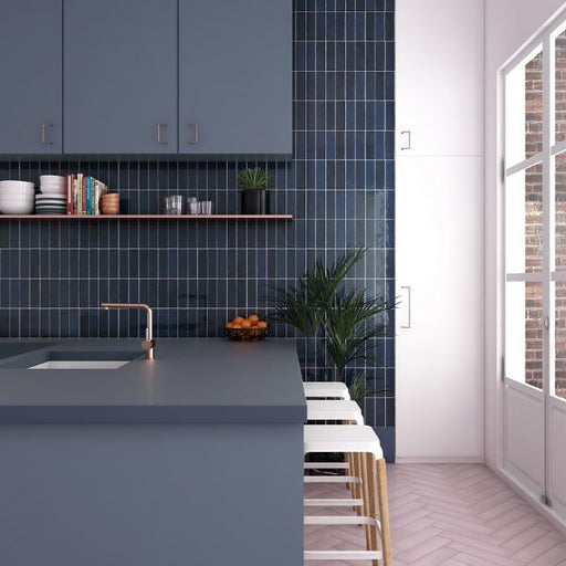 LA RIVIERA BLUE REEF GLOSS SUBWAY 65X200 V2 (25848)