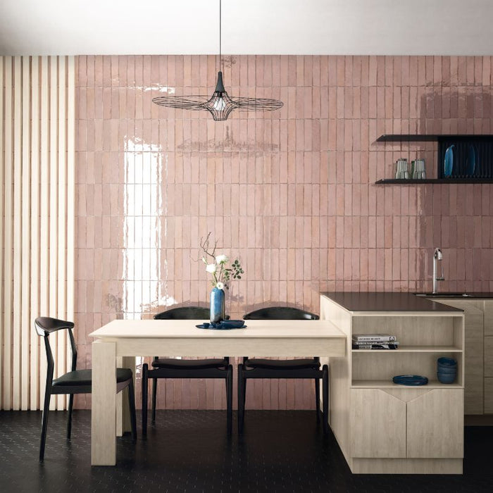 TRIBECA TEA ROSE GLOSS SUBWAY 60X246MM V4 (26878)
