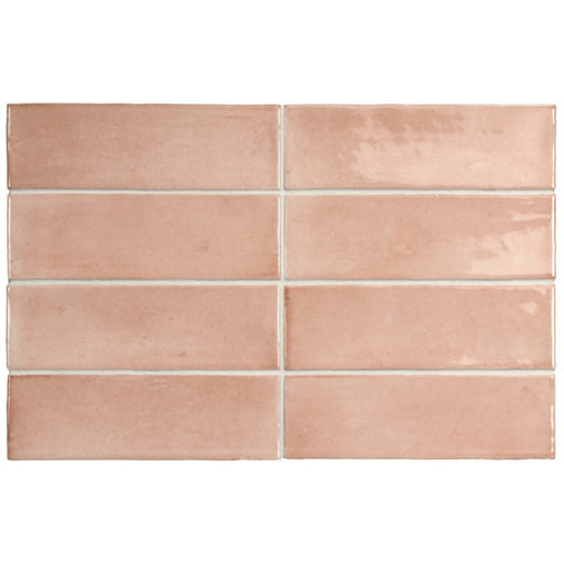 COCO ORCHARD PINK GLOSS SUBWAY 50X150MM 27986