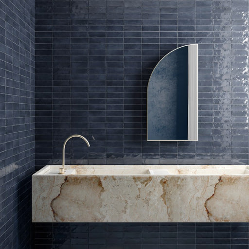 COCO BLUE NIGHT GLOSS SUBWAY 50X150MM 27988