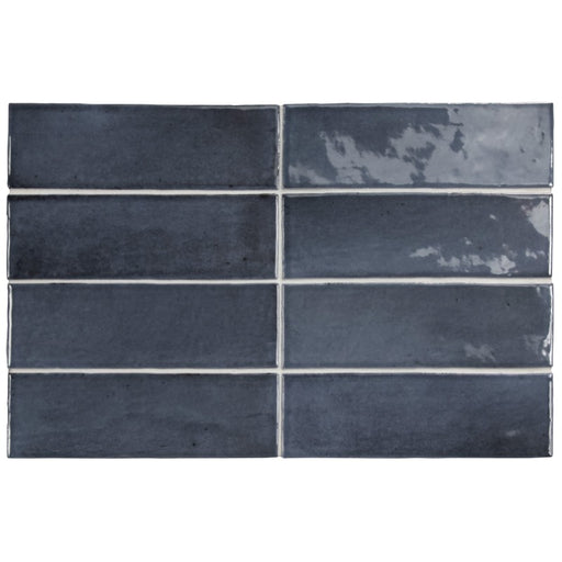 COCO BLUE NIGHT GLOSS SUBWAY 50X150MM 27988