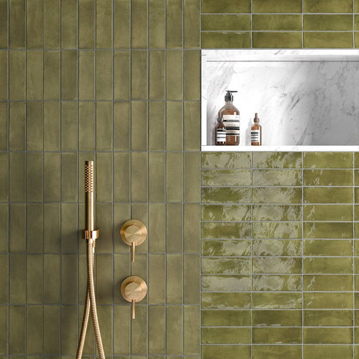 COCO VERDE GLOSS SUBWAY 50X150MM 27989
