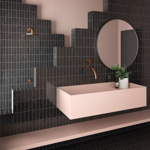 COCO BLACK HAT GLOSS SUBWAY 50X150MM 27991