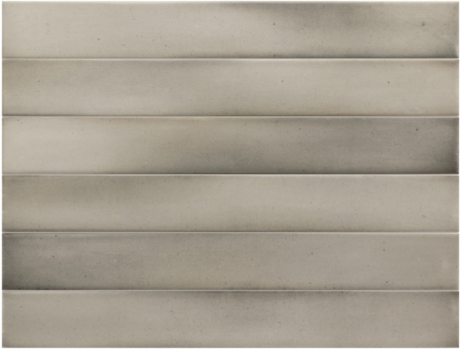 MASSIMO SKYLON GREY SATIN SUBWAY 50X400MM 31574