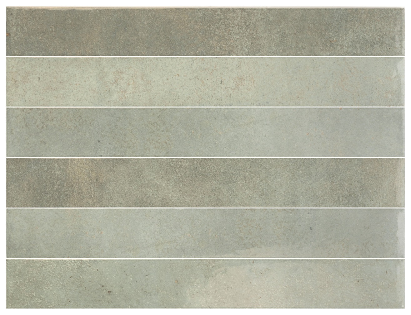VERTICALE GREEN FIELD GLOSS 50X400MM 31923