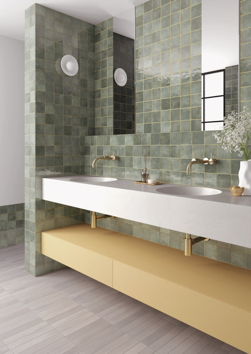 VERTICALE OAKMOSS GLOSS 100X100MM 31869
