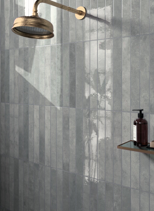 VERTICALE MOODY BLUE GLOSS 50X400MM 31924