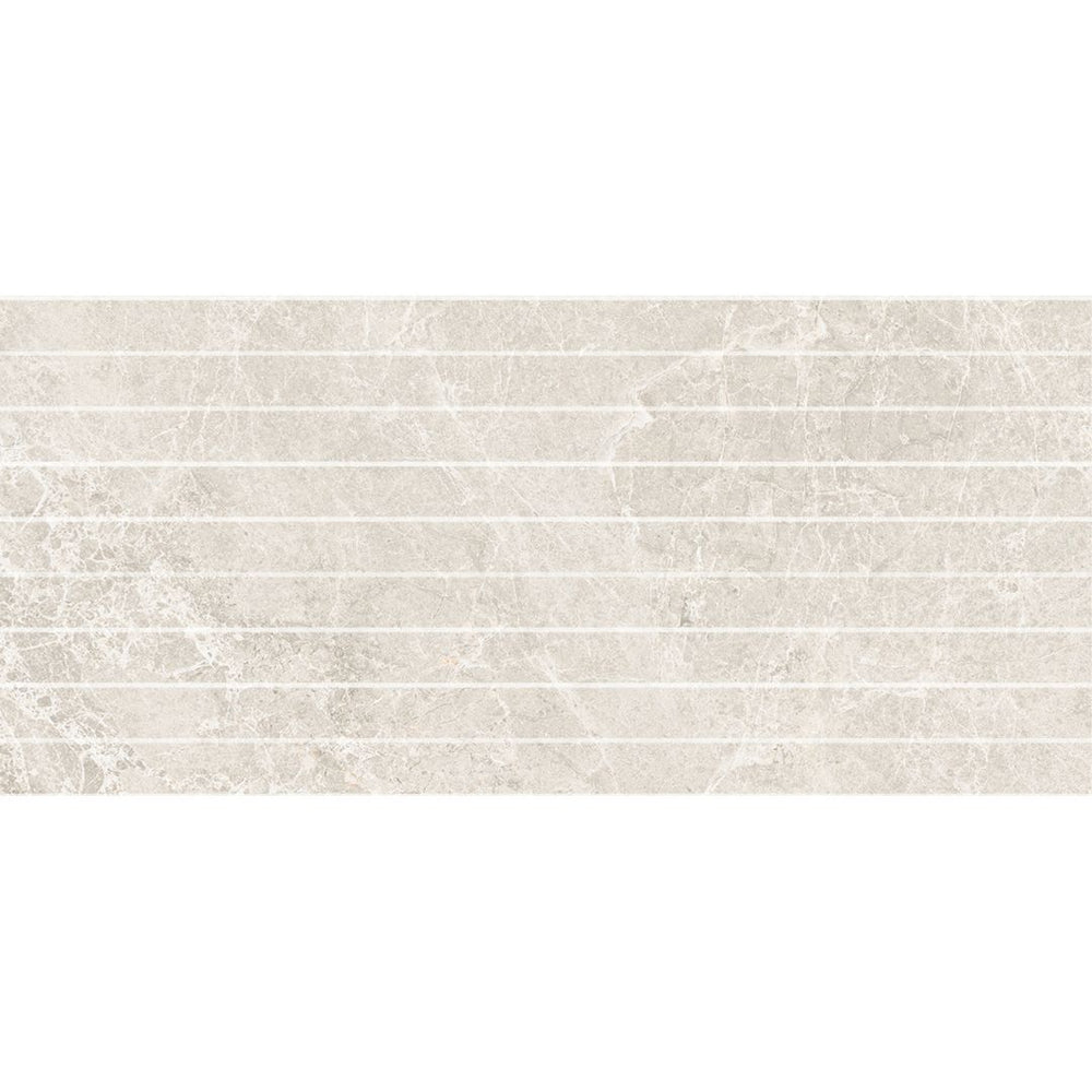 PIETRA MILK STRIP MOSAIC 28X600MM STRIPS 300X600X10MM PT01M4