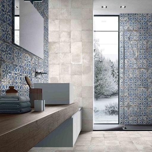 MAIOLICHE CEMENTINE 900 BIANCO PLAIN 200X200 NOVBI