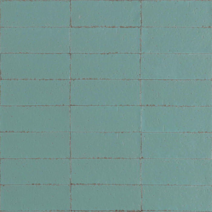 GLACE TURCHESE GLOSS 75X200MM 00RAEY56