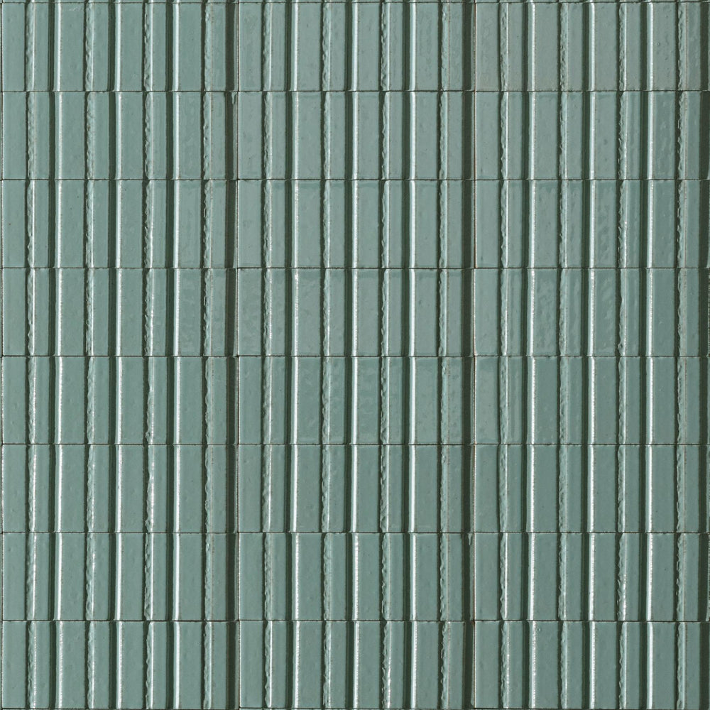 GLACE TURCHESE GLOSS STRUCTURE 3D RAYE 75X200MM 00RAEP52
