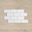 LODGE SUBWAY WAVY EDGE MATT WHITE WALL  75X150MM 07WAW1M