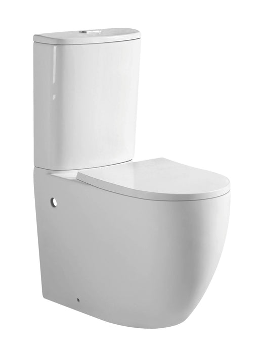 Romeo Rimless Easy Height Back To Wall Toilet Suite