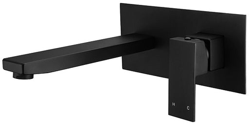 Square Wall Mixer With Spout