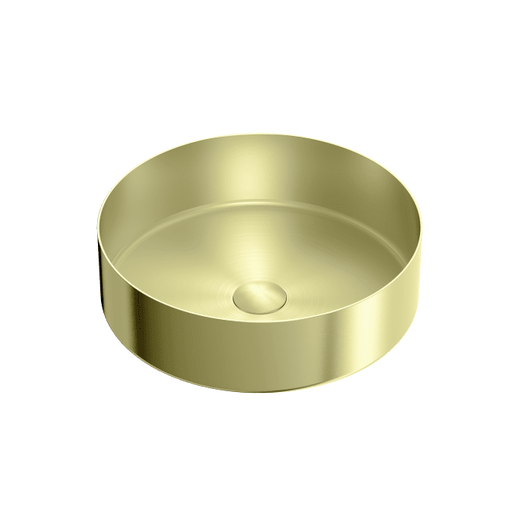 Opal Stainless Steel Basin Brushed Gold - $1078