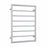 SBR44M Straight Round Box Heated Towel Rail