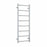 SR17M Straight Round Ladder Heated Towel Rail