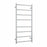 SR27M Straight Round Ladder Heated Towel Rail
