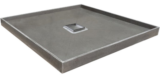 Shower Tray With Centre Outlet