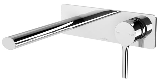 Vivid Slimline Oval Bath Mixer and Spout on Plate