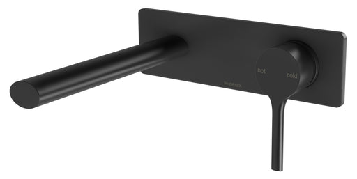 Vivid Slimline Oval Bath Mixer and Spout on Plate