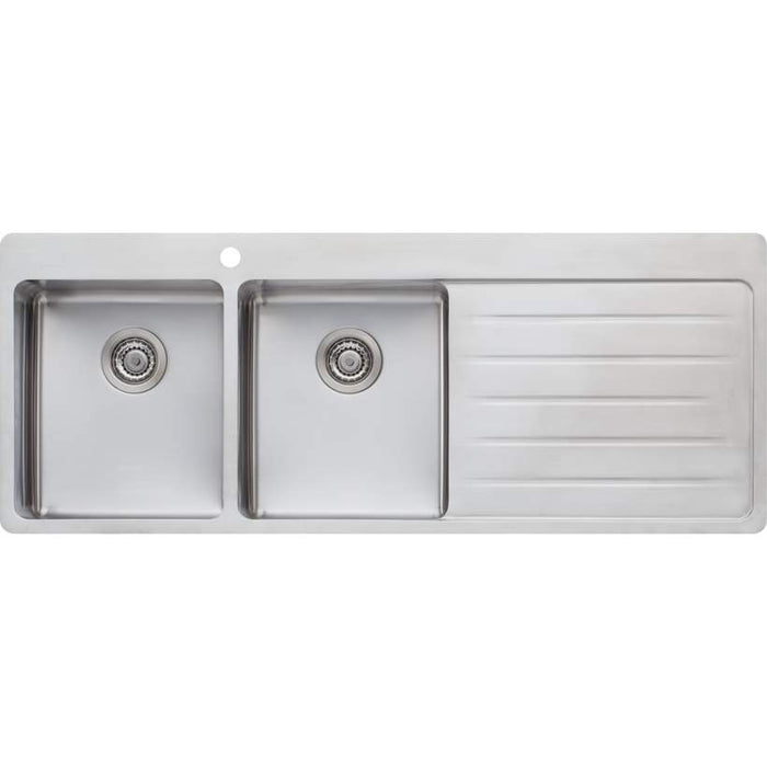 Sonetto Double Bowl Inset Sink