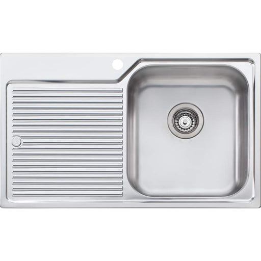 Nu-Petite Single Bowl Inset Sink With Drainer
