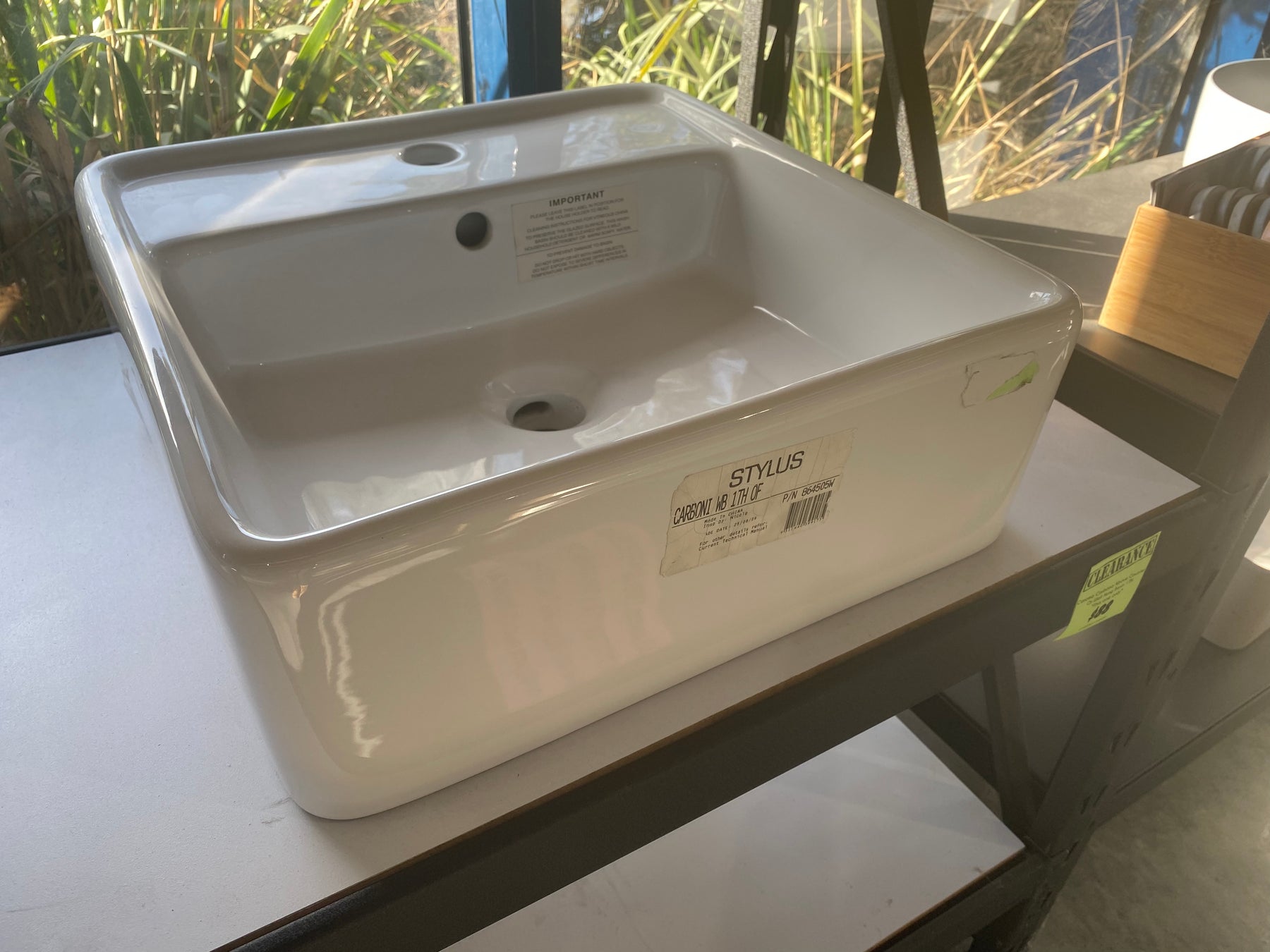 Carboni Above Counter Basin - $45